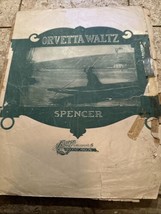 Antique Orvetta Waltz By E B Spencer Eclipse Publishing Co Sheet Music - $18.46