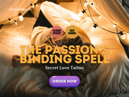 The Passion’s Binding Spell | Secret Love Tattoo with Charms - £163.99 GBP+