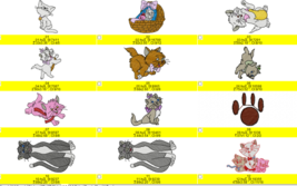 Aristocats Filled 35 Machine Embroidery Designs - $10.99