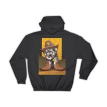 Sheriff Puppy : Gift Hoodie Dog Pet Animal Cute Funny Profession Cactus Hat Fash - £28.43 GBP