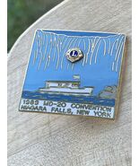 Lions Club Lapel Pin 1989 MD-20 Convention Niagara Falls, New York 1.5&quot; - €21,49 EUR
