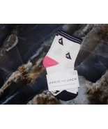 Janie and Jack Sailboat Nautical Print Crew Socks Size 12-24 Months NEW - $6.65