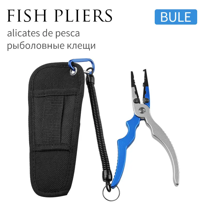 LINNHUE Best Aluminum Alloy Fishing Pliers Grip Set Fishing Tackle Hook Recover  - £83.62 GBP