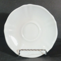 FLORENTINE Milk Glass SAUCER ARCOPAL France White 5.5” - £1.52 GBP