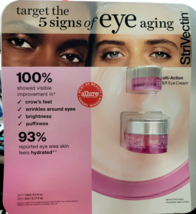 Strivectin NIA114 Multi-Action R&amp;R Eye Cream 0.5 oz 15mL Set + 0.17 oz  ... - $22.23