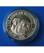 2000 SOMALIA AFRICAN MONKEY SERIES  PROOF 1 oz 0.999  SILVER - before el... - $89.95