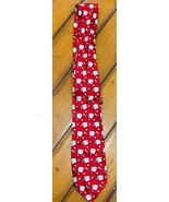 Tango Men&#39;s Beautiful 100% Silk Neck Tie Card Game Red 57.5&quot; - $11.74 CAD