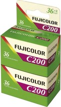 Fujifilm Offers A Twin Pack Of Its 35 Mm Fujicolor C200 Color Print Came... - $37.92