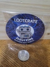 Loot Crate EXCLUSIVE Robotic Little Loot Bot Pin September 2017 BN - $11.90