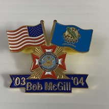 NEW VFW Bob McGill 2003-2004 Pin KG JD Veterans of Foreign Wars Oklahoma - $9.90