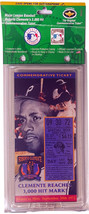 Roberto Clemente Commemorative 3000th Hit 4x8.5 MLB Ticket-Factory Sealed/Displa - £31.89 GBP