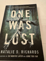 One Was Lost by Natalie D. Richards (2016, Trade Paperback) - $75.38 MXN
