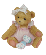 Cherished Teddies Amy Bear 1992 with Hearts 910732 &quot;Hearts Quilted with ... - £3.92 GBP