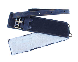 Horse Australian Outrider Fleece Suede Leather Saddle Girth 110G280 - $762.79 MXN