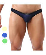 Men&#39;s Cotton Stretch Briefs with Contoured Pouch and Semi-Full Coverage ... - £5.49 GBP