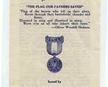 Daughters of Union Veterans of the Civil War 1861-1865 American Flag Inf... - $37.62
