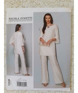 Vogue Pattern 1538 Ladies Tunic Ruffled Sleeve Flare Leg Pants Camisole ... - £7.85 GBP