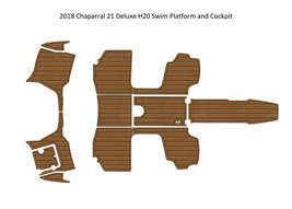 2018 Chaparral 21 Deluxe H20 Swim Platform Cockpit Boat EVA Foam Teak Fl... - $699.00