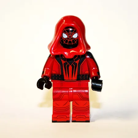 Gift Miles Morales Spider Man Crimson Cowl Minifigure Mini Action Figures - £5.90 GBP