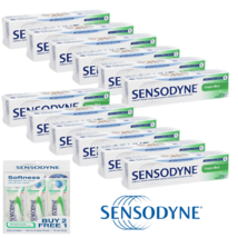 SENSODYNE Toothpaste Fresh Mint 24/7 Fresh Breath 100g x 12 Free 3x Toot... - $125.56