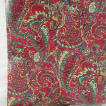 THIBAUT Paisley Multicolor Red T9262 Wallpaper Roll - $90.00