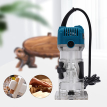 1/4&quot; Handheld Electric Trimming Machine Woodworking Slotting Router Join... - $43.99