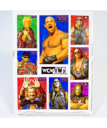 Hallmark WCW nWo Vintage Wrestling Stickers 2000 Goldberg Sting Hogan Na... - $9.42 CAD