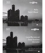 2022 Chevrolet Malibu Owner&#39;s Manual Portfolio [Paperback] General Motor... - $35.28