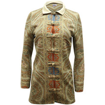 Oscar De La Renta Paisley Print Jacket In Wool Women Multicolor S - $208.05