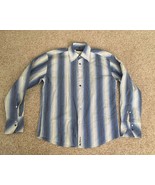 BEN SHERMAN Mens M/2 Multicolor Striped Long Sleeve Button Down Cotton S... - £25.36 GBP