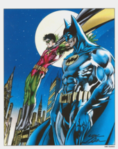 11x14 Inch SIGNED Neal Adams DC Comics Super Hero Art Print ~ Batman &amp; R... - $49.49