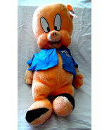 HUGE VINTAGE PORKY PIG PLUSH TOY By Ganz 1994 (24 INCHES) - £31.09 GBP