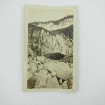 Vintage Photograph Nisqually Glacier Mount Rainier National Park Washington - £15.66 GBP