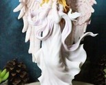 Ebros Heavenly Seraphim Angel Of Wisdom And Worship W/ Doves On Clouds F... - $52.95