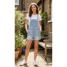 Women Overall Unbranded Women Light Wash Denim Overalls Rolled Hem Size ... - $9.40