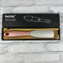 BEZOX Professional Foot File Double Sided Pedicure Rasp Rose Gold NEW - £11.70 GBP