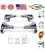 Heavy-Duty Adjustable Dolly with 4 Locking Wheels for Easy Appliance Moving - $1,070.68 MXN