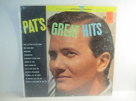 Pat Boone ‎– Pat&#39;s Great Hits: Dot Records 1957 Vinyl LP Shrink - £7.46 GBP