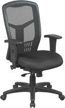 Office Star High Back ProGrid Back FreeFlex Seat with Adjustable Arms, - £233.97 GBP