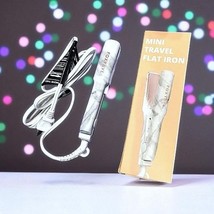 FoxyBae Mini Travel Flat Iron Marble Rose Gold Colored Brand New In Box ... - $44.54