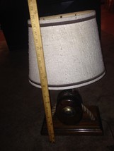 Vintage Wood Block &amp; Tackle Table Lamp for Nautical or Farmhouse Decor - $118.80