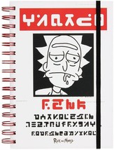 Rick &amp; Morty A5 Note Book Ruled Wanted Design Spiral Notebook - £6.88 GBP
