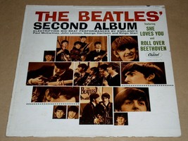 The Beatles Second Album Record Album Vinyl Vintage Capitol Label MONO 2 - £20.39 GBP