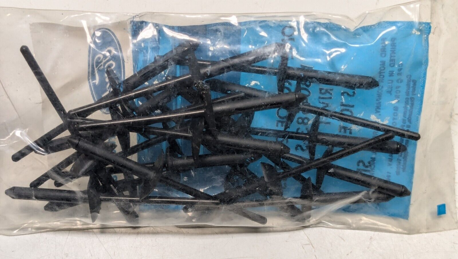 Pack of 20 NOS FORD MERCURY LINCOLN COWL VENT GRILLE RETAINER RIVETS N80... - $15.83