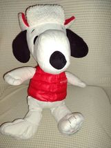Snoopy Plush Macy’s Holiday 2015 with Macy’s Jacket &amp; Winter Hat - $17.05