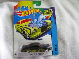 Hot Wheels Color Shifters Fish&#39;d &amp; Chip&#39;d. Unopened. 2013. Mattel.Ages 3... - $19.00