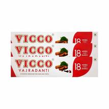 Vicco Vajradanti Toothpaste- 200g (Pack of 3) - $21.04