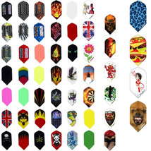 5 NEW sets slim poly dart flights wholesale price - $5.93