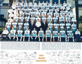 2002 Miami Dolphins 8X10 Team Photo Picture Nfl Football - $4.94