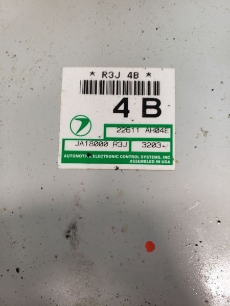 Engine ECM Electronic Control Module 2.5L Brighton Fits 03 LEGACY 1004860**MA... Item image 11